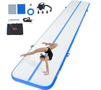 VEVOR 20FT Air Track Tappetino da Ginnastica Gonfiabile per Allenamento Pompa