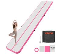 VEVOR Tappetino Gonfiabile per Ginnastica Yoga 5m Colore Rosa Casa Palestra
