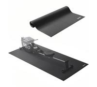 VEVOR Tappetino per Attrezzi da Esercizio, per Pavimenti in Moquette, Tappetino per Bicicletta Stazionarie, Protezione Impermeabile Antiscivolo per Palestra Domestica, 760 x 1820 x 6 mm