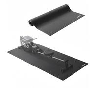 VEVOR Tappetino per Attrezzi da Esercizio, per Pavimenti in Moquette, Tappetino per Ellittica, Vogatore, Protezione Impermeabile Antiscivolo per Palestra Domestica, 915 x 1820 x 6 mm