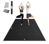 VEVOR Tappetino per Esercizi Yoga Premium ad Alta Densità Antiscivolo Tappetino per Fitness Esercizi con Borsa e Tracolla, per Tutti i Tipi di Yoga a Casa, Pilato e Allenamento a Terra 2750x1830 mm