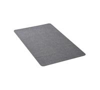VEVOR Tappetino per Sedia 1396 x 897 mm Tappeto Sedia Ufficio per Pavimenti Duri, Protezione per Sedie a Rotelle, Superficie in Poliestere, Antiscivolo e Facile Pulire, Ufficio Domestico, Grigio Scuro