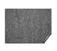 VEVOR Rug Pad Gripper, Tappetino Protettivo per Tappeti 2750 x 3660 mm, Spessore 12 mm Feltro a Doppia Superficie, Ambito Area 10-11㎡ Comfort Premium Sotto i Piedi Imbottitura per Pavimenti, Grigio