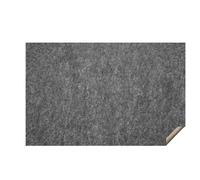 VEVOR Tappetino Protettivo per Tappeti, Tappetino in Gomma 1530 x 2440 mm, Spessore 6 mm Feltro a Doppia Superficie, Ambito Area 3-4 ㎡ Comfort Premium Sotto i Piedi Imbottitura per Pavimenti, Grigio