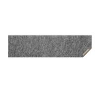 VEVOR Tappetino Protettivo per Tappeti, Tappetino in Gomma 635 x 2400 mm, Spessore 6 mm Feltro a Doppia Superficie, Ambito Area 1-2 ㎡ Comfort Premium Sotto i Piedi Imbottitura per Pavimenti, Grigio