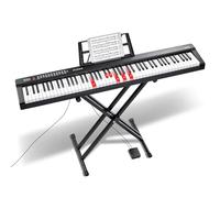 VEVOR Tastiera Pianoforte Digitale 88 Tasti Supporto Elettrico Portatile Pedale