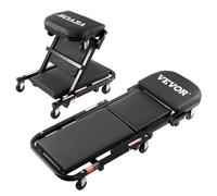 VEVOR Tavola di Montaggio Riparazione da Officina Sedile a Rotelle Sgabello da Officina Pieghevole Lunghezza 1016 mm, Sedia a Rotelle da Meccanico Pieghevole Scorrevole con Ruote per Garage