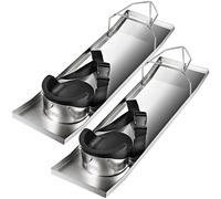 VEVOR Tavole Ginocchio in Acciaio Ginocchiere con Cuscinetti 70x20cm per Cemento