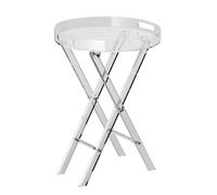 VEVOR Tavolino da Soggiorno in Acrilico 400x400x580 mm per Salotto Balcone Caffè
