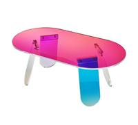 VEVOR Tavolino da Caffè Tavolino da Salotto in Acrilico Iridescente 950x500 mm