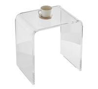 VEVOR Tavolino da Salotto 415x305x460 mm Tavolino da Soggiorno in Acrilico Capacità Carico max. 25 kg per Ufficio a Portata di Mano Soggiorno Camera da Letto Balcone Tavolino Caffè Trasparente Basso