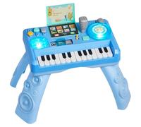 VEVOR Tavolino Evolutivo Multiattività, per l'Apprendimento con Modalità Pianoforte, Giradischi per DJ con 133 Sorgenti Sonore e Registrazione per Bambini dai 6 ai 36 Mesi, Regalo di Compleanno