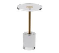 VEVOR Tavolino Caffè da Soggiorno in Acrilico 302 x 543 mm per Salotto Balcone