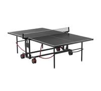 VEVOR Tavolo da Ping Pong in Alluminio, Set da Tavolo da Ping Pong per Interni ed Esterni, Tavolo Pieghevole Portatile, con Rete a Morsetto Rapido e Grandi Ruote Bloccabili, Montaggio in 10 Minuti