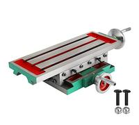 VEVOR Tavolo di fresatura 44,7 × 16,7 cm Compound Slide Tavolo di fresatura multifunzione Tavolo da lavoro Fresatrice trasversale Compound 2 assi 4 modi per tutti i supporti per trapano Trapano da