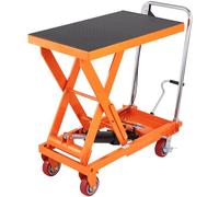 VEVOR Tavolo elevatore idraulico a forbice Capacità di carico 500 kg Carrello tavolo elevatore 285-900 mm Campo di sollevamento Tavolo elevatore officina 815 x 505 mm Carrello elevatore a forbice