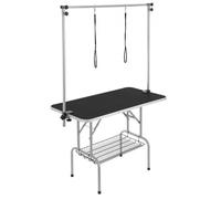 VEVOR Tavolo da Toelettatura per Animali Altezza Regolabile Carico max. 149,7kg