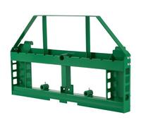 VEVOR Telaio per Forca per Pallet da 1270 mm per Minipala, Carico 1814 kg, con Ricevitore di Attacco da 50,8 mm, Manicotti per Lancia, Attacco a Sgancio Rapido per Trattore, Solo Telaio