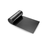 VEVOR Telo di Plastica 0,1mm, Barriera al Vapore per Intercapedine 0,91 m x 15,24 m, Telo in Polietilene per Giardino Resistente, Plastica Costruzione, Telo per Fornitura di Plastica Agricola Nero