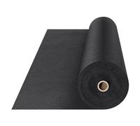 VEVOR Telo Geotessile Non Tessuto 1,2x30,5 m, Tessuto Pacciamante 271 g/m², Telo Pacciamatura Anti Erbacce per Sistemi di Drenaggio, Paesaggistica, Copertura Non Tessuto Geotessile del Terreno, Nero