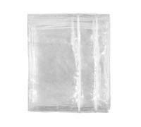 VEVOR Telone Impermeabile Trasparente in PVC Esterno 3 x 4 m Garage, Officina, Giardino, Cortile, Telone Copritutto Occhiellato 5,1 kg, Telone Impermeabile per Auto Barche Uso Esterno con Occhielli