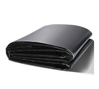 VEVOR Telone Rivestimento per Laghetto 3 x 4,6 m Spessore 45Mil Materiale in EPDM Flessibile, Telone Impermeabile Facile da Tagliare per Laghetti, Base per cascata, Fontane, Giardini Acquatici, Nero