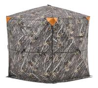 VEVOR Tenda da Caccia, Tenda da Caccia Trasparente per 6 a 7 Persone con Borsa per Il Trasporto, Mimetica Portatile a 288 Gradi, Riparo Nascosto Resistente con Porta e Finestra con Cerniera