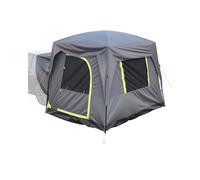 VEVOR Tenda da Campeggio per Auto 248 x 308 x 230 cm Tenda da Campeggio SUV, Impermeabile PU2000 Spazioso Design a Doppio Strato per 5-8 Persone, Finestre, Finestre in Rete, Tettoia Antipioggia, Borsa