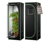VEVOR Tenda da Coltivazione da Interno per Piante da Interno 60 x 60 x 180 cm