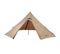 VEVOR Tenda da Esterno per Campeggio Capienza ca. 2 Persone, Tenda Invernale Portatile con Foro per Stufa, Tessuto Impermeabile Rivestito in PU da 2500 mm, Riparo Leggero, Taglia S