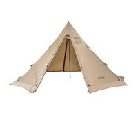 VEVOR Tenda da Esterno per Campeggio Capienza ca. 4-6 Persone, Tenda Invernale Portatile con Foro per Stufa, Tessuto Impermeabile Rivestito in PU da 2500 mm, Riparo Leggero, Taglia L