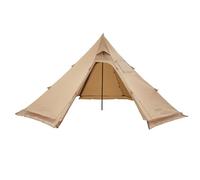 VEVOR Tenda da Esterno per Campeggio Portatile Capienza ca. 4 Persone, Tenda Invernale Portatile con Foro per Stufa, Tela Impermeabile Rivestito in PU da 2500 mm, Campeggio, Pesca, Caccia, Taglia M