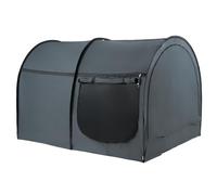 VEVOR Tenda da Letto, Tessuto Pongee, Tenda Traspirante a 4 Porte con Pali in Fibra da 7 mm, Baldacchino per Letto per Dormire Leggero di Dimensioni Standard, 190 x 137 x 119 cm per Bambini e Adulti