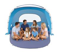 VEVOR Tenda da Spiaggia Pop Up per Mare per 6 Persone, Tenda da Sole Portatile con Borsa per il Trasporto e Ancoraggi a Terra, Ombrellone da Spiaggia Robusto per Campeggio, Pesca, Picnic