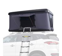 VEVOR Tenda da Tetto Rigida, Tenda da Tetto Naturnest Rigida per 2-3 Persone, Tenda da Tetto Rigida con Scala Telescopica e Materasso Spesso, Impermeabile e Antivento per Jeep SUV Van Pickup Truck