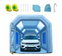 VEVOR Tenda Verniciatura a Spruzzo Gonfiabile 2 Ventilatori Tessuto Oxford 210D