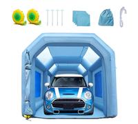 VEVOR Tenda Verniciatura a Spruzzo Gonfiabile 2 Ventilatori Tessuto Oxford 210D