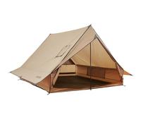 VEVOR Tenda Invernale da Campeggio per Esterno Capienza ca. 2 Persone, Portatile con Foro per Stufa, Tenda a Cabina con Palo da Pavimento, Tessuto Impermeabile PU2500mm, Campeggio, Pesca