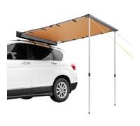 VEVOR Tendalino Laterale per Auto Retrattile 1,4x2 m, Tenda da Sole Retrattile PU3000 mm UV50+ Impermeabile, Tendalino Laterale/Posteriore per Camion SUV Furgoni Camper da Campeggio Escursione Viaggio
