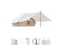 VEVOR Tenda Gonfiabile per Campeggio 3-5 Persone Tenda Campeggio con Baldacchino