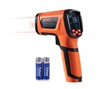VEVOR Termometro a Infrarossi, Pistola Termica a Doppio Laser Senza Contatto da -40°C~1500°C, Pistola Termica Portatile a Infrarossi per Fusione/Cottura/Forno per Pizza/Motore (non per esseri umani)