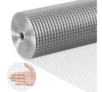 VEVOR SS121224100G 1/2 24 Pollici x 100 Piedi Calibro 19, Silvery