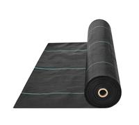 VEVOR Tessuto Pacciamante Anti-Erbacce Rotolo Tessuto Geotessile 1,2x76,2m 170g