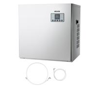 VEVOR Testa per Macchine per Cubetti di Ghiaccio Commerciali, in Acciaio Inox da 250 kg con Pannello di Controllo Intelligente, Autopulente, Spessore Regolabile, per Ristoranti, Bar, Solo Testa