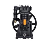 VEVOR Testa Pompa del Compressore d'Aria 3HP 5,8 CFM a 90 PSI, Testa Pompa del Compressore d'Aria 2 Cilindri, Testa della Pompa Stadio Singolo con Pressione max. 116 PSI, Testa Pompa Flusso 164L/min