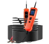 VEVOR Tester Elettrico per Circuiti Automobilistici con Sonda per Circuiti e Illuminazione, Tester DC 6-36V, Cavo da 4 m Rilevatore di Tensione per Berline, SUV, Camper e Camion