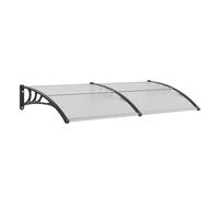VEVOR Tettoia per Porte Finestre Protezione Antipioggia 965 x 1987mm Trasparente