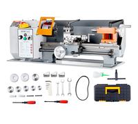 VEVOR Tornio da Banco di Precisione in Ghisa 17,8 x 36cm 0-2200 giri/min 500W