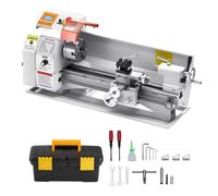 VEVOR Tornio per Metalli 220 x 450 mm Variabile Velocità Avanzamento Automatico