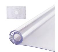 VEVOR Tovaglia in Plastica 1067x1524 mm Protezione Trasparente per Tavolo Spessore 2,0 mm, Tappetino da Scrivania Rettangolare Tovaglia Impermeabile Facile da Pulire, Tavolo da Ufficio, Comodino